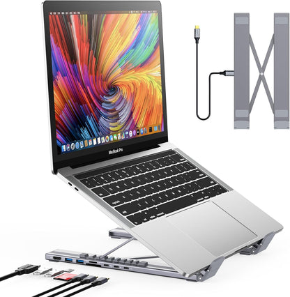 Premium USB Laptop Docking Station Stand